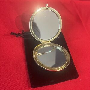Elegant Gold Compact Mirror